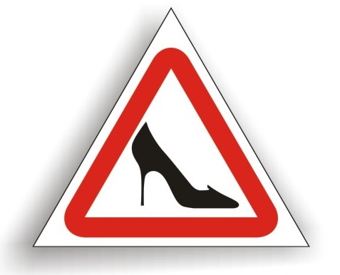 Наклейка "Женщина за рулем". Фото �3