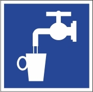 Знак "Питьевая вода" (200*200)